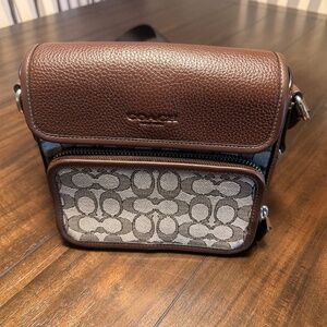Coach Bag- Sullivan Flap Crossbody Bag In Signature Jacquard
